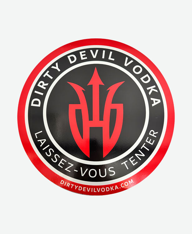 Ddv Sign Metal Sign (French) – dirtydevilvodka